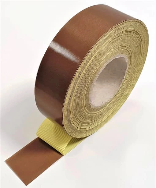 PTFE fólia samolepiaca na sklenej tkanine 200mm x 30m x 0,13mm