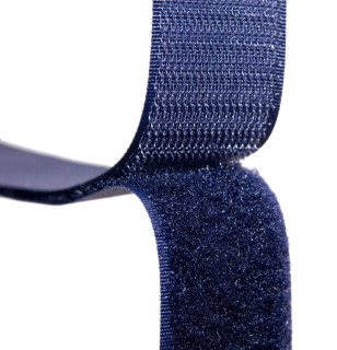 Našívací suchý zips námorná modrá